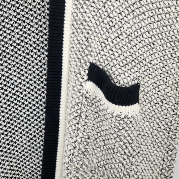 SOLD! Maje | Magda Four-pocket Cardigan In Black - Picture 4 of 5